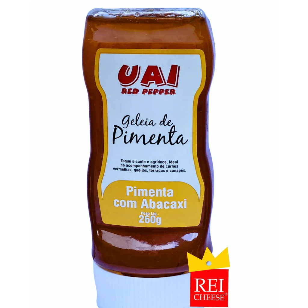 Geleias De Pimenta Com Abacaxi 2 bisnagas