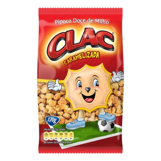 Pipocas Clac - Caramelizada - 10x170g