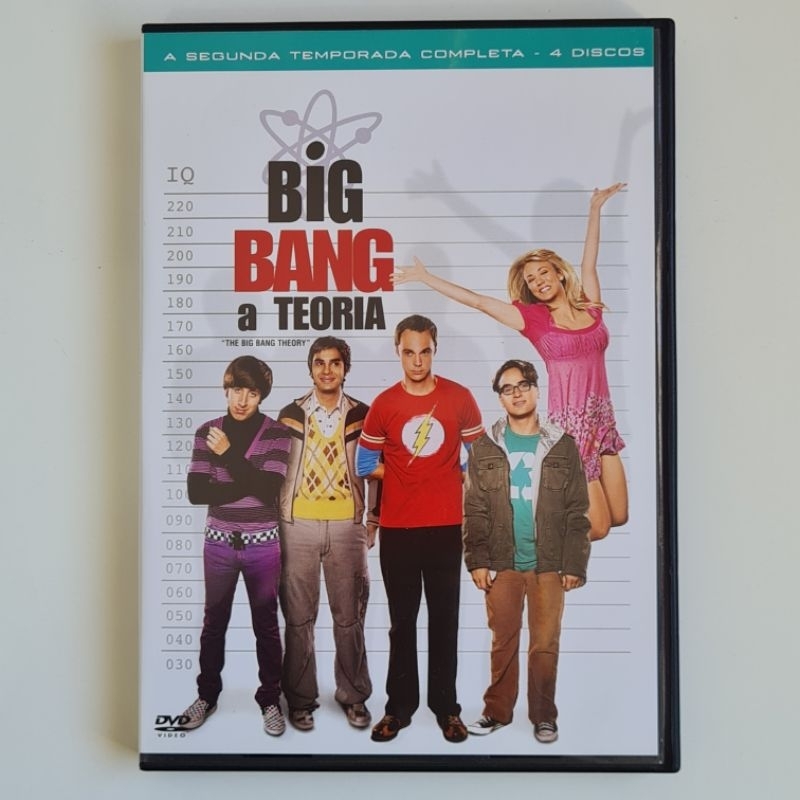 dvd "The Big Bang Theory", a segunda temporada completa" | Shopee Brasil
