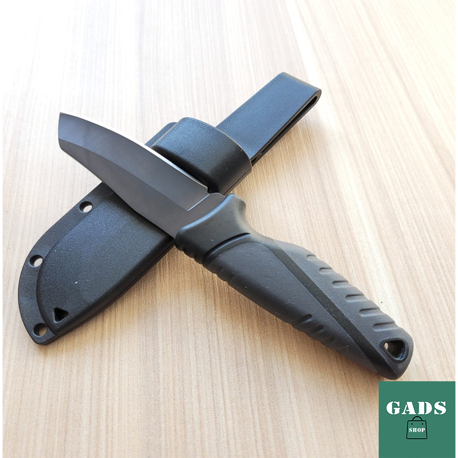 Mini Faca Tática Militar Spey Pesca Camping Trilha C/ Bainha