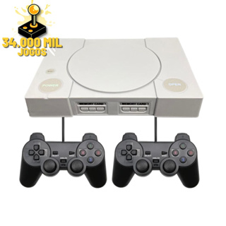 Mini Playstation 1 Game Retro 34.000 Jogos + 2 Controles