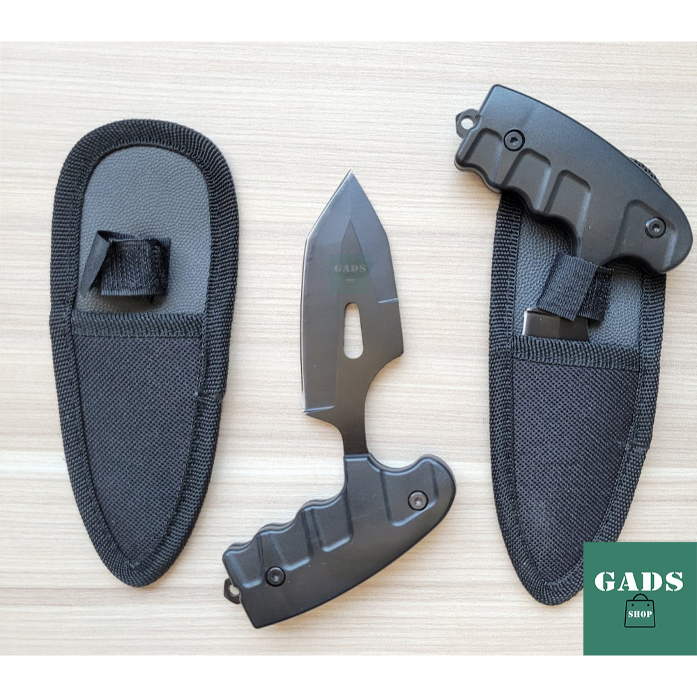 Faca Tática Push Dagger Black knight Full Tang