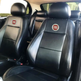 Capa De Banco 100% Couro Para Fiat Punto 2011 - 2017