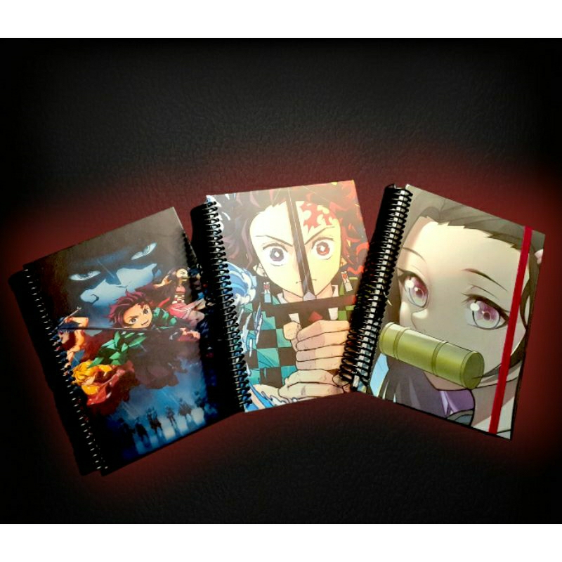 Caderno A Demons Slayer Kimetsu No Yaba Shopee Brasil