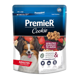 Premier Cookie Adultos Raças Pequenas Frutas Vermelhas 250g