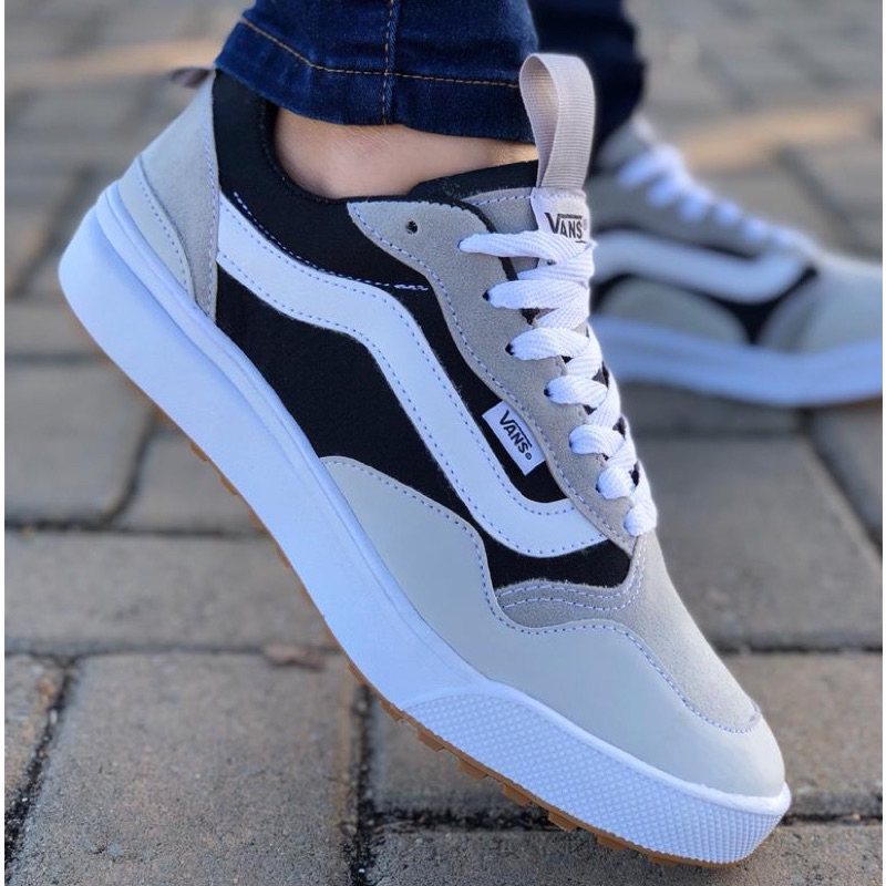 Tenis vans ultrarange masculino feminino casual estiloso leve