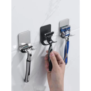 Suporte Para Parelho De Barbear Lamina Gillette Gilete Prestobarba Em Aço Inox Fita 3M