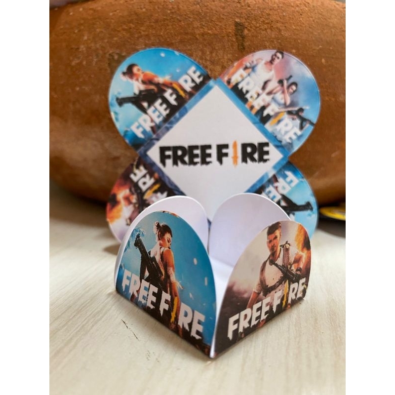 Vela - Free Fire N° 9 - 1 unidade - Festcolor - Rizzo - Rizzo Embalagens