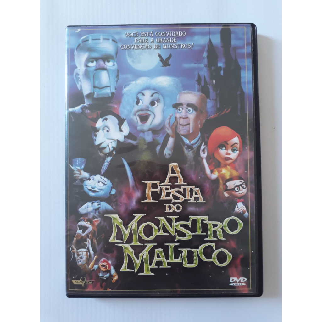 Dvd A Festa do Monstro Maluco (1967) Jules Bass Original Usado Shopee Brasil