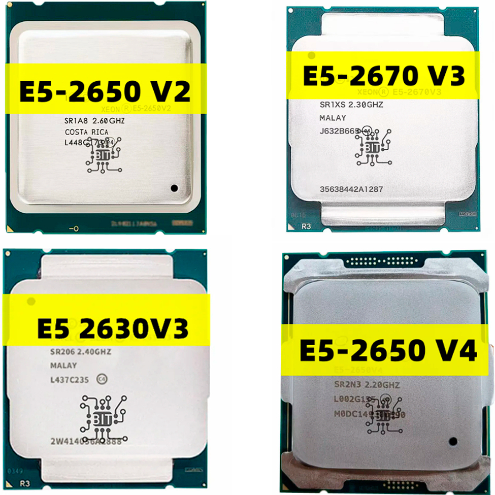 Processadores Intel Xeon E5 2670v3 2650v4 2630v3 2650v2