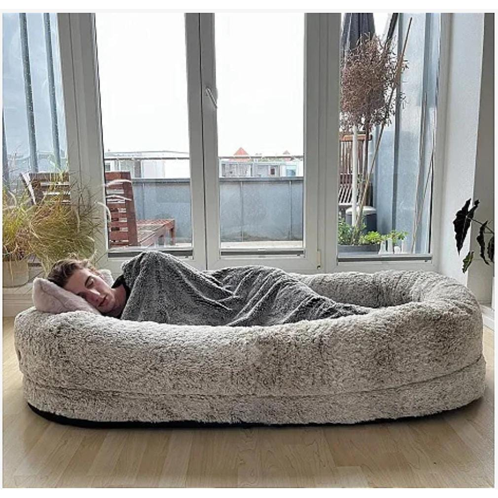 Puff de Descanso Ninho De Dormir sofá Cama Adulto macio e Confortável