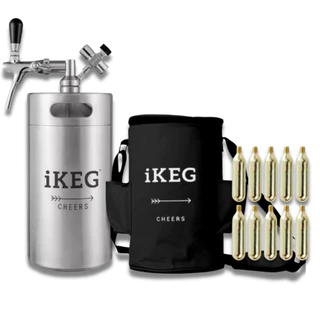 Ikeg Chopeira Vacuum 5L Kit Com Bolsa Térmica e 10 Cápsulas