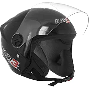CAPACETE ABERTO NEW 3 PRO TORK VISEIRA CRISTAL. em Oferta na Shopee