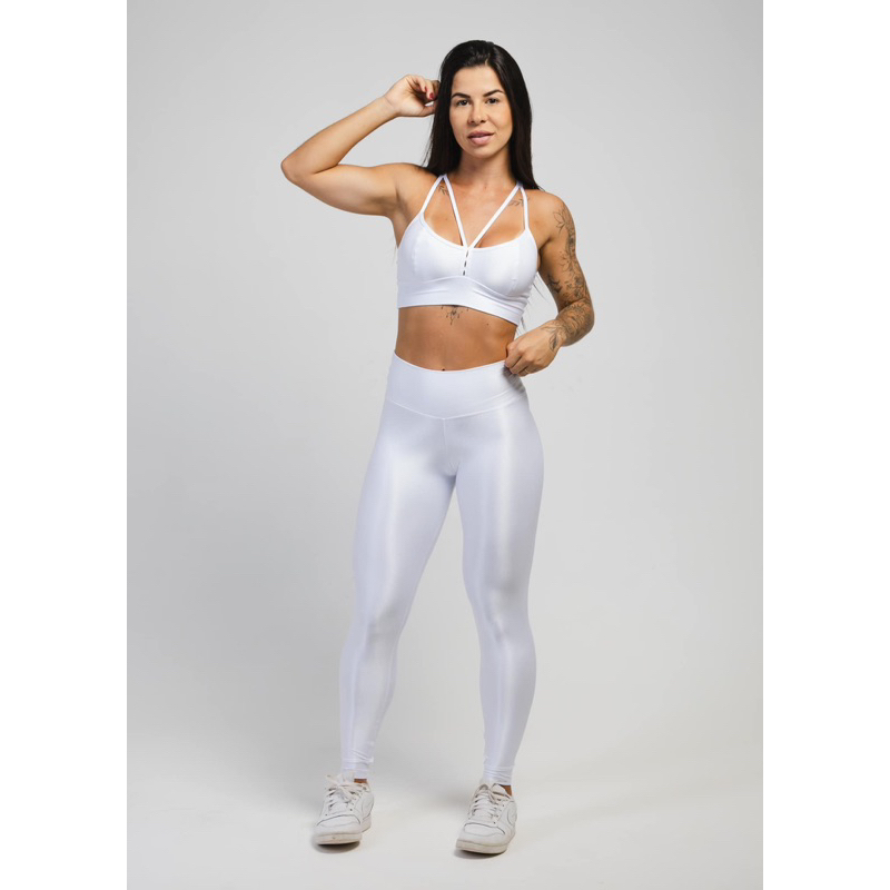 roupas de treino para academia feminino Calça legging mais Top