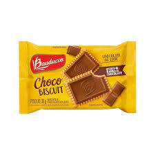 Biscoito Amanteigado Chocolate Bauducco - Sachê com 2 unidades