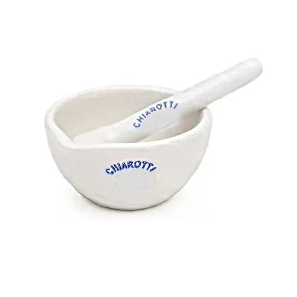 Gral Com Pistilo Em Porcelana 305ml Segunda Linha Com Pinta