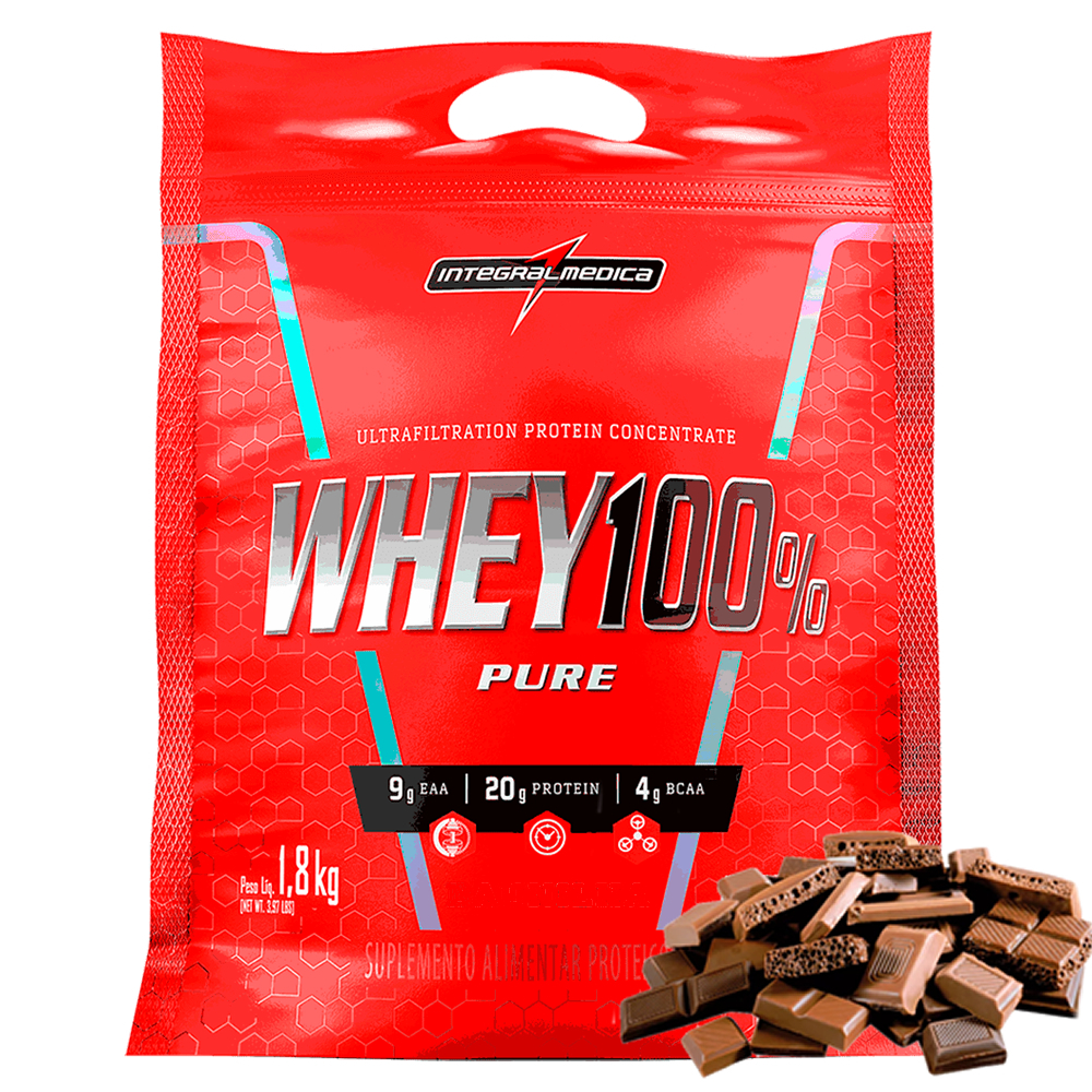 Whey Integralmédica 100% Pure Sachê 1.8kg