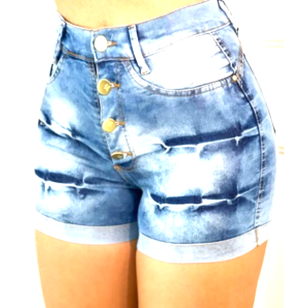 Short Feminino Jeans Short Curto Jeans Rasgado Feminino Premium Shopee Brasil