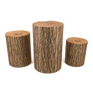 Trio de Capas Tronco Realista Cilindro Sublimado Envio Imediato