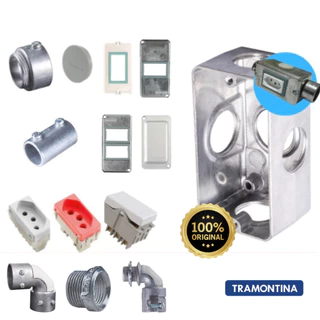 Condulete Alumínio Múltiplo X 1" e 3/4 Tramontina Modular