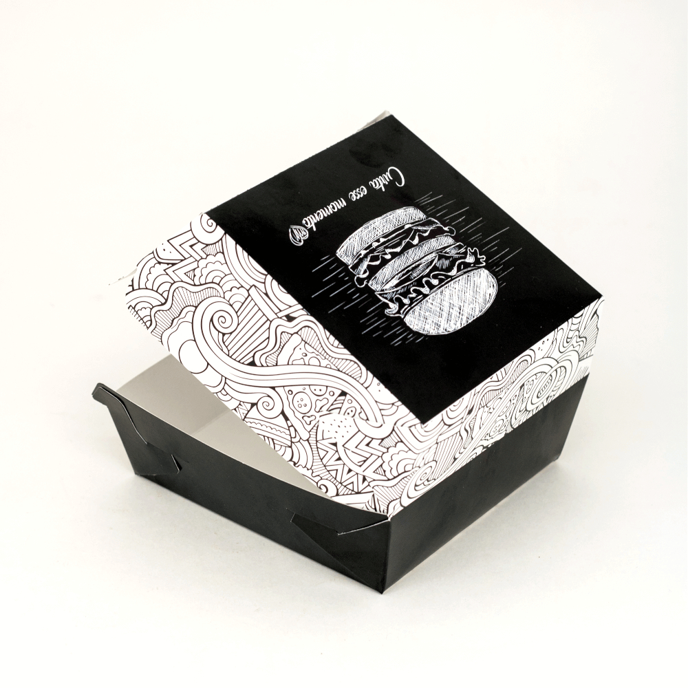 Caixa Embalagem Tradicional para Hambúrguer Artesanal - 500 unidades