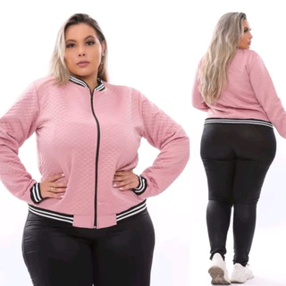 Jaqueta Feminina Gordinha Top Fashion Plus