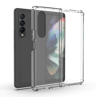 Capa capinha transparente rígida para Samsung Galaxy Z Fold 3 / Z Fold 4 e novo Z Fold 5 5G
