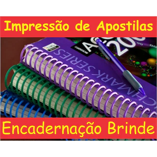 Impressão De Apostilas Até 650 Páginas Frente E Verso Colorida