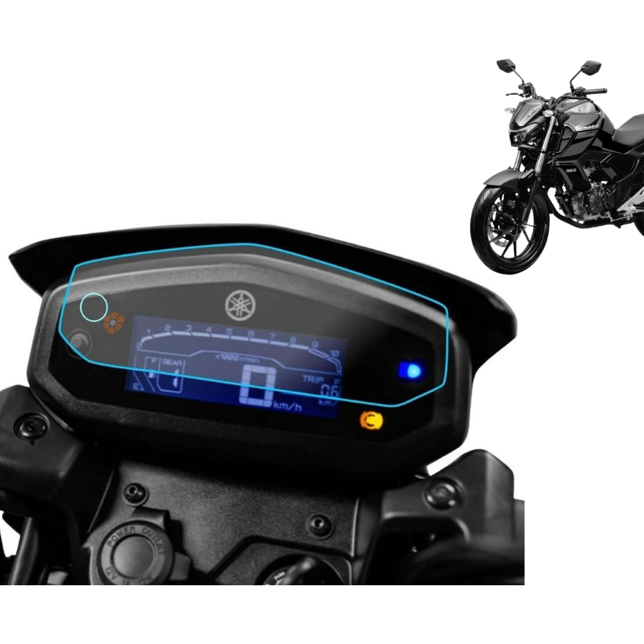 Película Protetora Painel Digital Nova Yamaha Crosser 150 2023 Z / S ABS