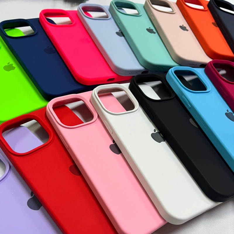 Capa Capinha case para iPhone 14/14Pro/14ProMaxAveludada Silicone