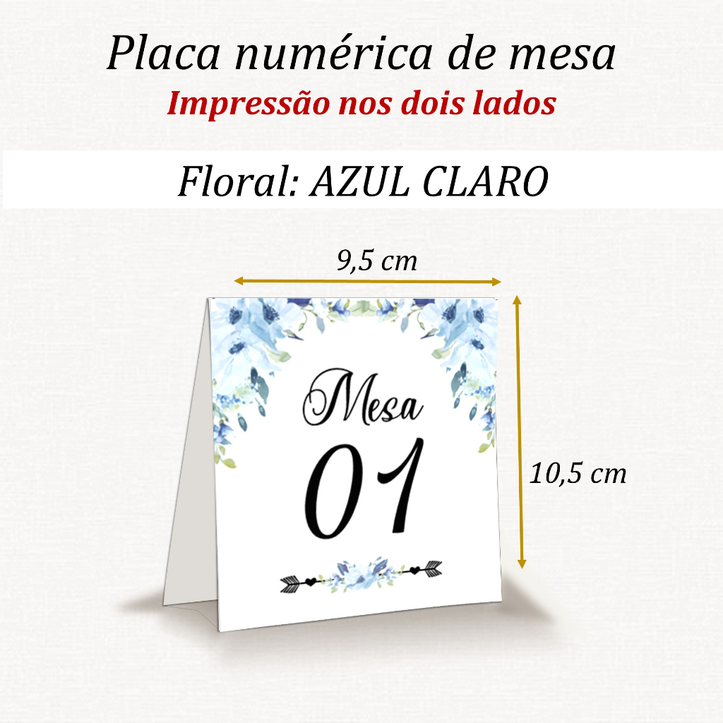 15 Plaquinhas numérica de Mesa casamento - número marcador de mesa ...
