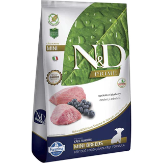 Ração N&D Cordeiro e Blueberry para Cães Filhotes de Raças Pequenas 2,5kg
