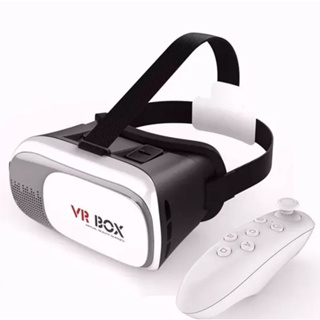 VR BOX Oculos Vr de Realidade Virtual 3D Virtual Controle Bluetooth V 2.0