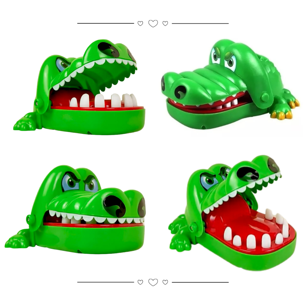 Brinquedo Infantil Jogo Desafio Morde Dedo Jacaré Dinossauro Cachorro -  Fenix BrinquedoS - Outros Jogos - Magazine Luiza