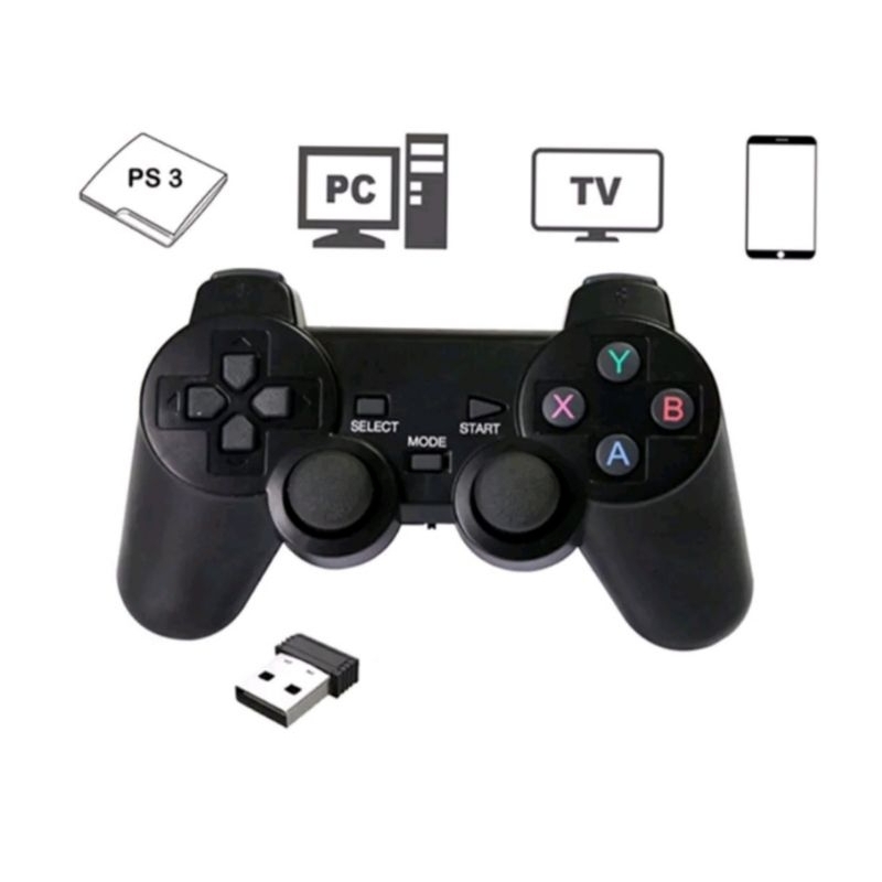 EasySMX Controlador de jogos sem fio para Windows PC/Steam Deck/PS3/Android  TV Box, joystick com vibração dupla plug and play gamepad com 4 teclas  personalizadas, bateria até 14 horas, : : Games e