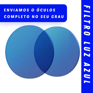 Par de Lentes com Filtro Azul