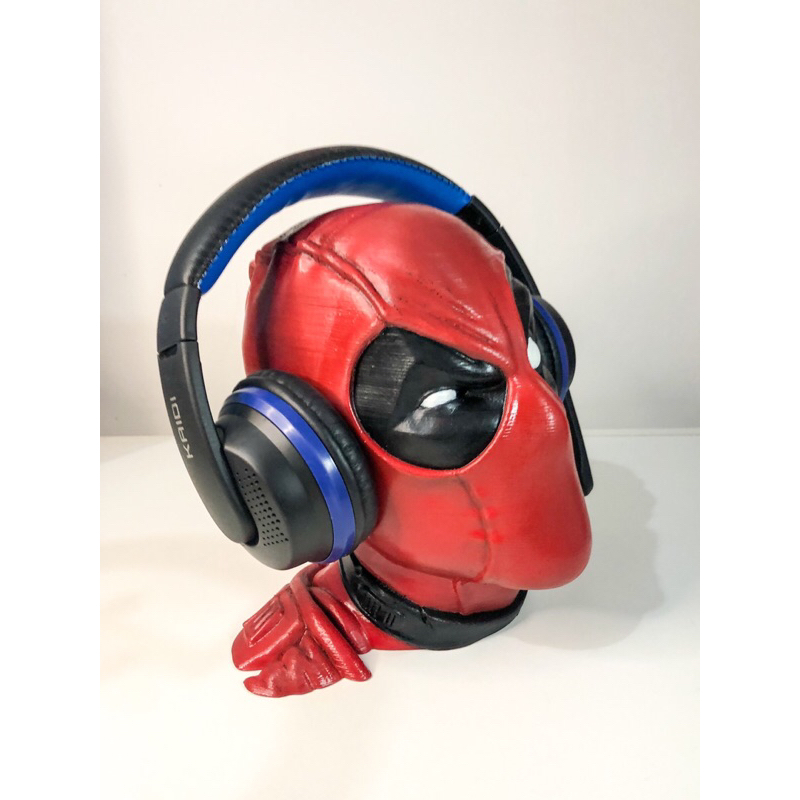Cabeça Deadpool Suporte para fones de ouvido headset headphone
