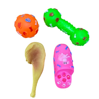 Brinquedo Mordedor Halteres Para Cachorros Pets Cães