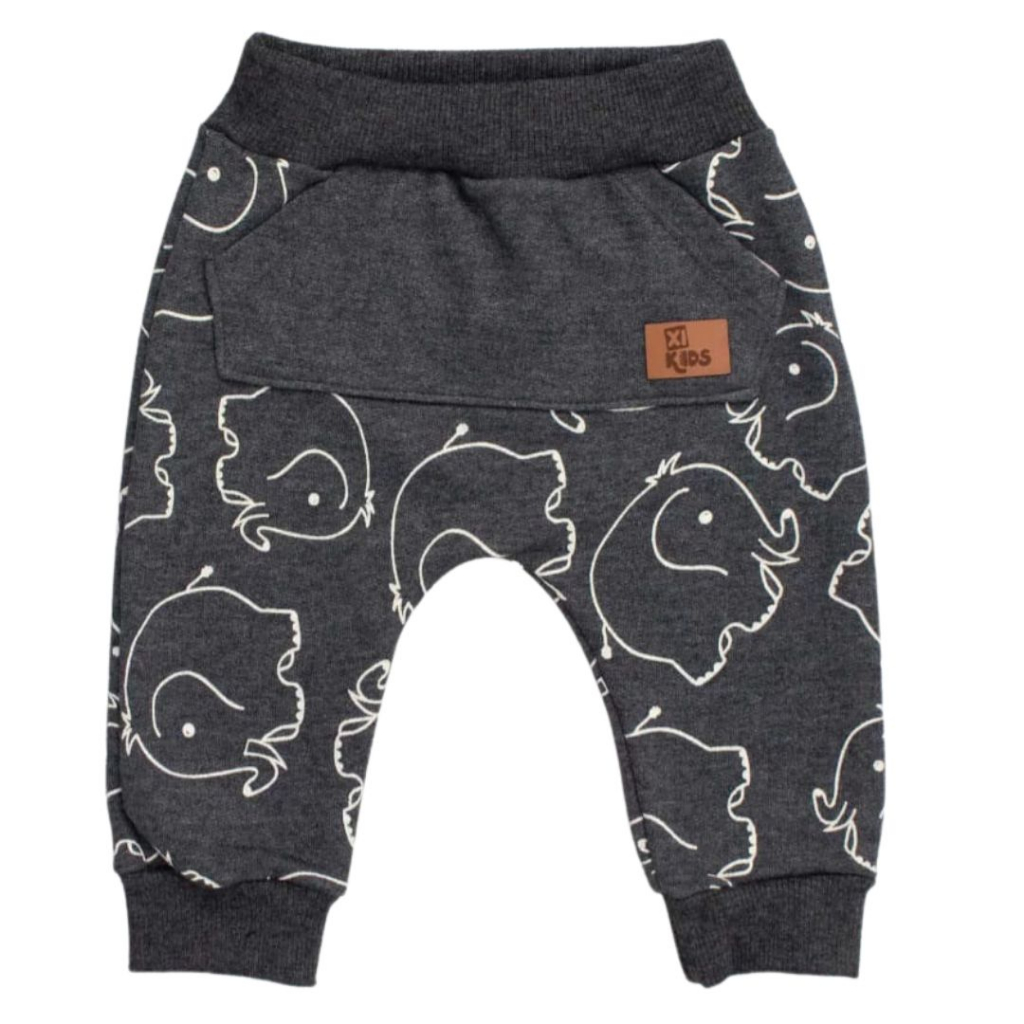 Calça Bebê Moletom Bolso Alfaiataria 6617