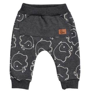 Calça Bebê Moletom Bolso Alfaiataria 6617