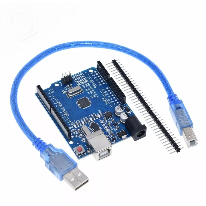 Placa Compatível Arduino Uno R3 Atmega328 Smd Com Cabo Usb Shopee Brasil