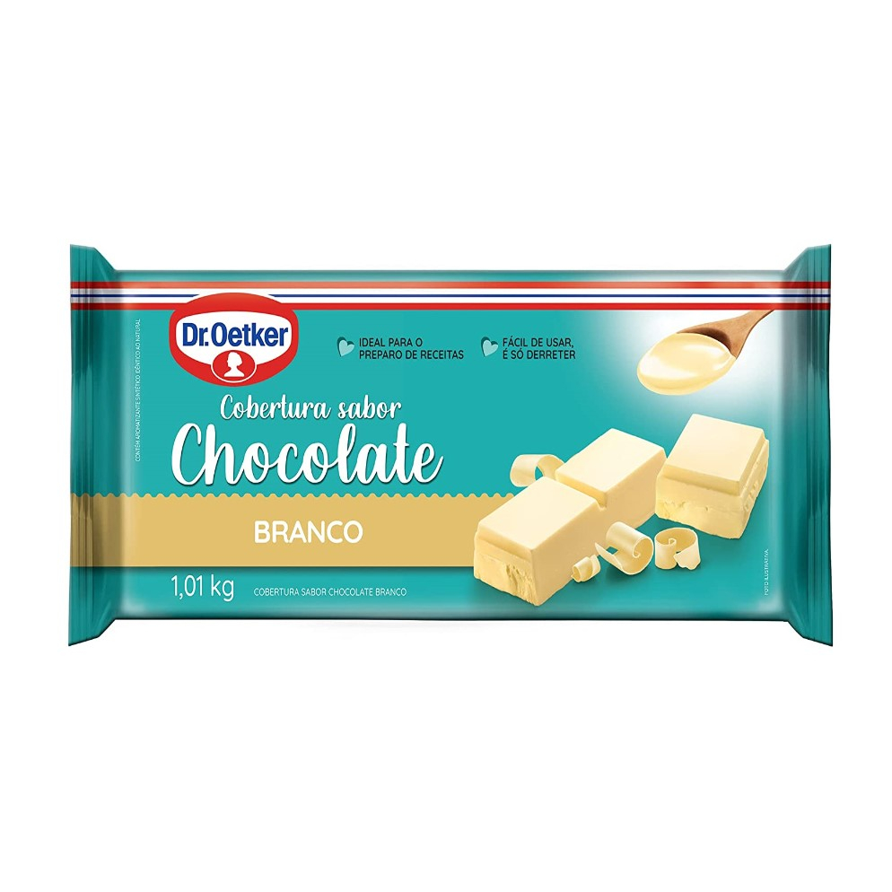 Cobertura Barra Chocolate 1kg- Dr.Oetker | Shopee Brasil