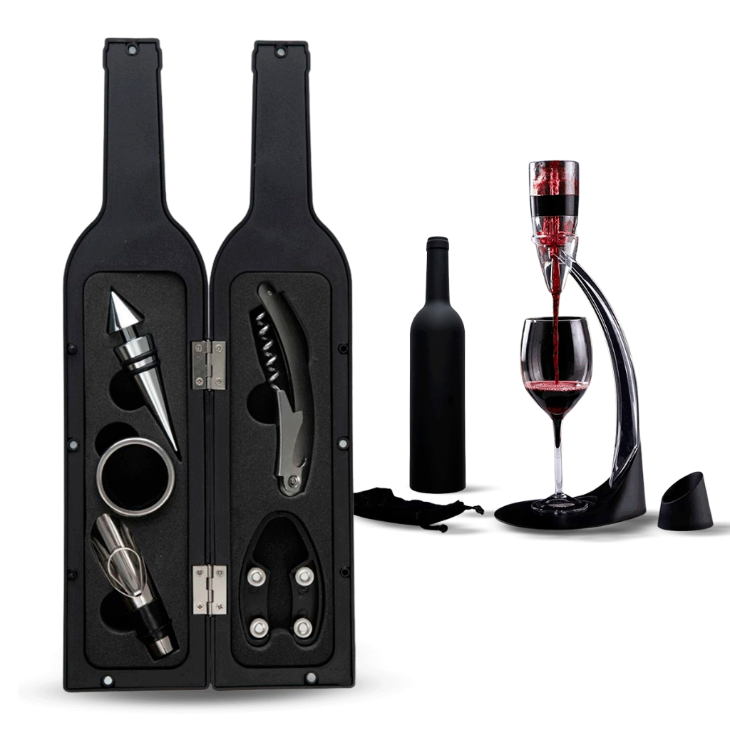 Kit Para Vinhos Completo Especial com Estojo Organizador - CLINK ...