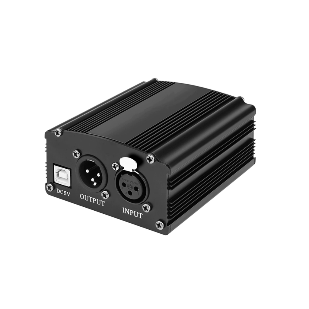 Phantom Power Fantom Power 48v Usb P/ Microfone Condensador Shopee Brasil