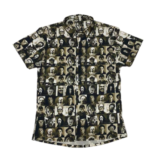 Camisa de Botão best killers filme terror suspense horror trash halloween