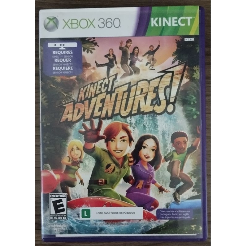 Jogo Kinect Adventures + Madden 15 Xbox 360 Mídia Física Original., Jogo  de Videogame Xbox 360 Nunca Usado 82156881