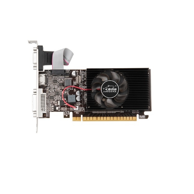 GT610 Scheda grafica desktop blade a mezza altezza da 1 GB Scheda grafica per giochi con chassis