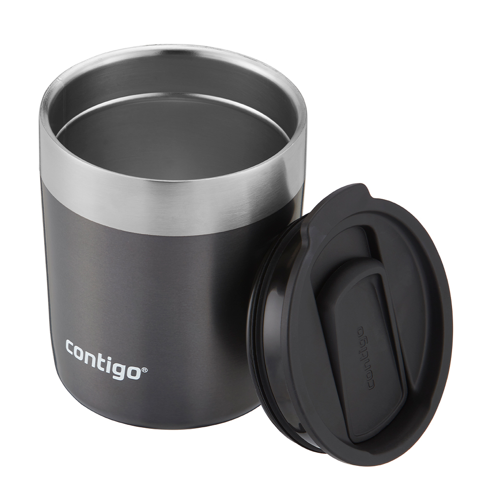 Copo Térmico de Caipirinha 296ml Streeterville Cinza Inox - Contigo (Original com Nota Fiscal)