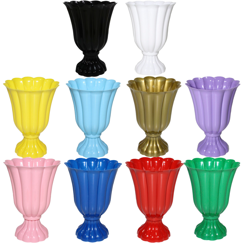 Kit 2 Vasos Slim Para Decoração de Festa 17cm de Altura | Shopee Brasil
