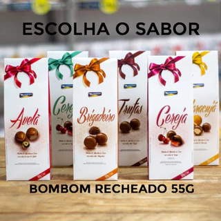 Trufa Bombom Recheado Ideal Para Presentear Escolha o Sabor 55g - Montevérgine em Oferta na Shopee